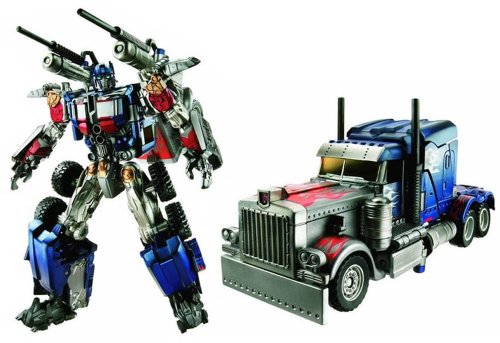 0653569463580 - TRANSFORMERS MOVIE EPISODE 2 REVENGE OF THE FALLEN N.E.S.T. GLOBAL ALLIANCE SERIES VOYAGER CLASS 7 INCH TALL ROBOT ACTION FIGURE - AUTOBOT DEFENDER OPTIMUS PRIME WITH 2 SMOKESTACKS THAT CONVERS TO CANNONS, 2 MISSILE LAUNCHER AND 2 MISSILES (VEHICLE MOD