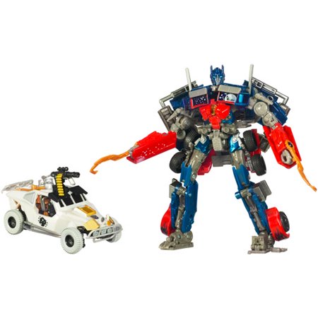 0653569611585 - TRANSFORMERS 3 DARK OF THE MOON VOYAGER EXCLUSIVE ACTION FIGURE OPTIMUS PRIME WI