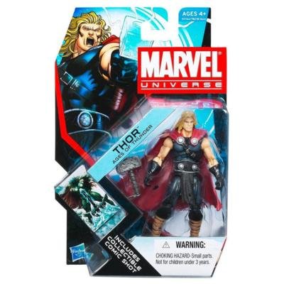 0653569652052 - MARVEL UNIVERSE 3 3/4 INCH SERIES 17 ACTION FIGURE THUNDER AGE THOR
