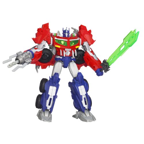 0653569809838 - TRANSFORMERS PRIME BEAST HUNTERS VOYAGER CLASS OPTIMUS PRIME FIGURE 6.5 INCHES