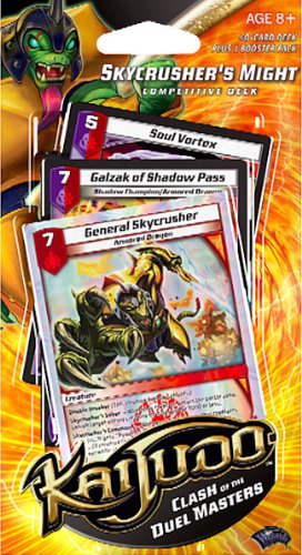 0653569847854 - KAIJUDO TRADING CARD GAME CLASH OF THE DUEL MASTERS COMPETITIVE DECK SKYCRUSHER'S MIGHT