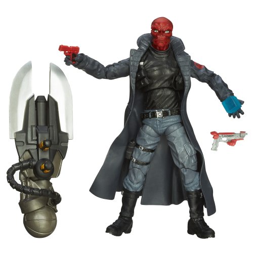 0653569943266 - CAPTAIN AMERICA MARVEL LEGENDS AGENTS OF HYDRA FIGURE RED SKULL, 6 INCH