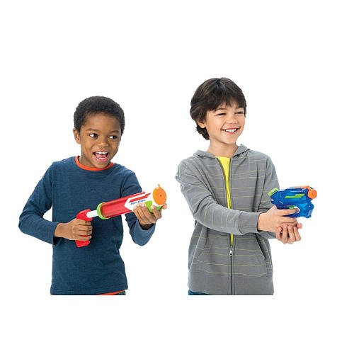 0653569948162 - NERF SUPER SOAKER SONIC FIRE AND ICE TIDAL TUBE AND ALPHAFIRE DEFENDER 4 PACK