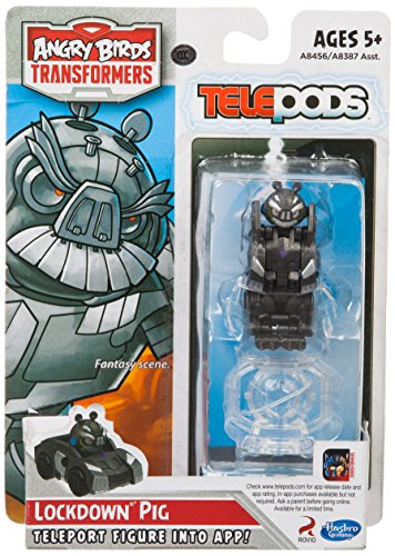 0653569978145 - ANGRY BIRDS TRANSFORMERS TELEPODS FIGURE PACK LOCKDOWN PIG
