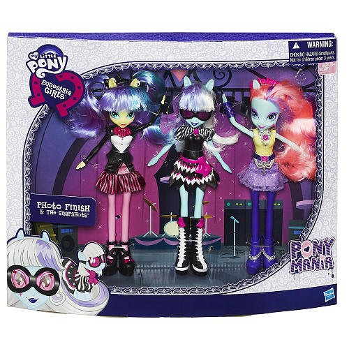 0653569994268 - MY LITTLE PONY EQUESTRIA GIRLS PHOTO FINISH AND THE SNAPSHOTS 3-PACK TOYS R US EXCLUSIVE