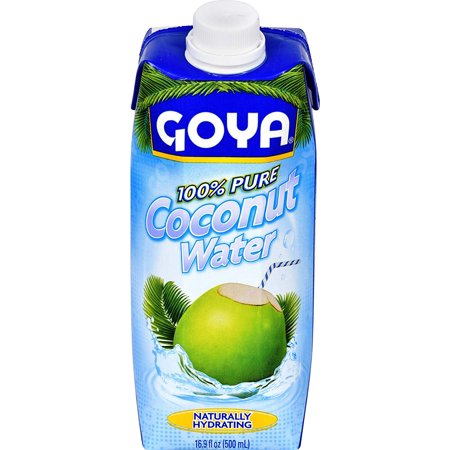 0653801964400 - COCONUT WATER 100% PURE BY GOYA (AGUA DE COCO) 16.9 OZ