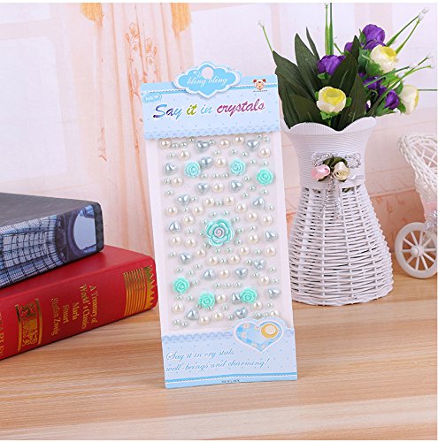 0654070194994 - ZHUORUINEW PEARL FLOWER MOBILE PHONE STICKERS MOBILE PHONE DIGITAL PRODUCTS GIFTS COSMETIC CASEAPPLE STICKERS STICKERS