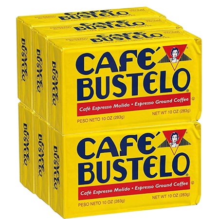 0654114774694 - CAFE BUSTELO ESPRESSO GROUND COFFEE, 10 OUNCE (PACK OF 6)