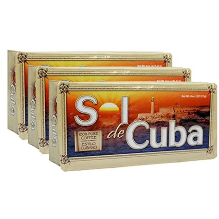 0654114776148 - CAFE SOL DE CUBA GROUND COFFEE CUBAN STYLE 8 OZ (PACK OF 3)