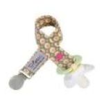 0654367288733 - PACI SITTER PACIFIER CLIP KEEPER PINK OLIVE