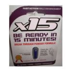 0654367588789 - X 15 POWDER IN CAPSULES FAST ACTING MALE ENHANCEMENT