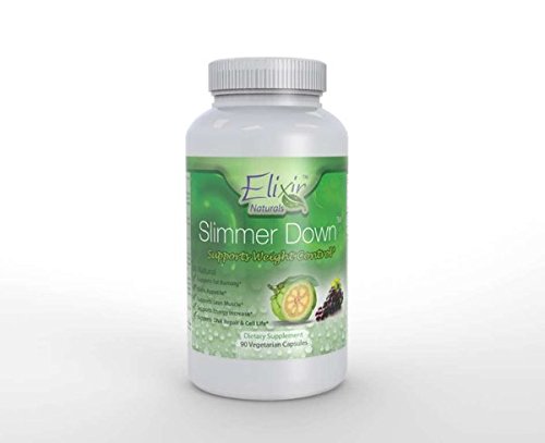 0654391789077 - SLIMMER DOWN CONTAINS ALL NATURAL GARCINIA CAMBOGIA AND RESVERATROL FOR DOUBLE THE EFFICIENCY IN WEIGHT CONTROL