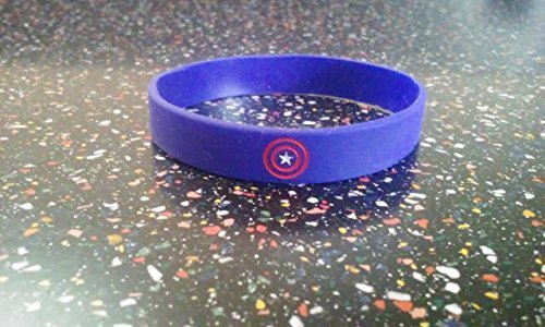 0654469474553 - GLOW IN THE DARK - CAPTAIN AMERICA KIDS BRACELETS AND BIRTHDAY PARTY FAVORS
