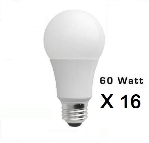 0654554675483 - 60 WATT EQUIVALENT SLIMSTYLE A19 LED LIGHT BULB SOFT WHITE 2700K /12 PACK 60W