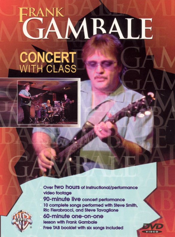0654979048190 - FRANK GAMBALE: CONCERT WITH CLASS