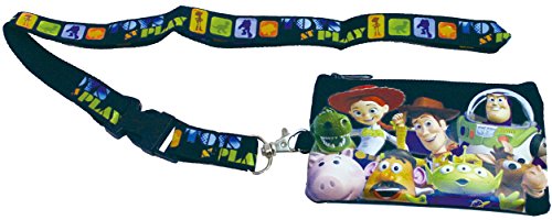 0065498720069 - DISNEY TOY STORY LANYARD WITH POUCH FASTPASS TICKETS HOLDER -BLACK