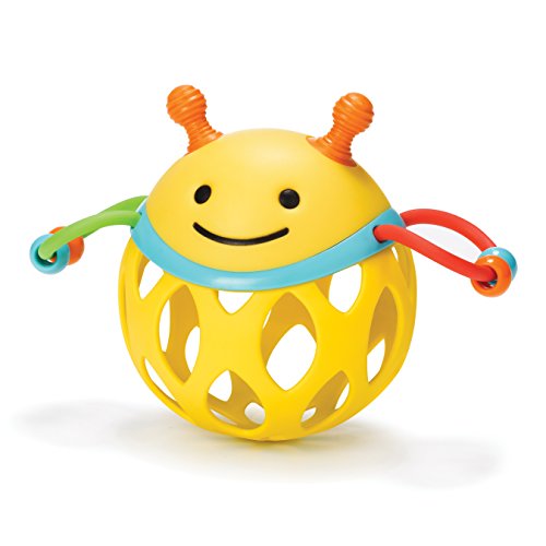 0065501715976 - SKIP HOP EXPLORE AND MORE ROLL AROUND TOY, BEE