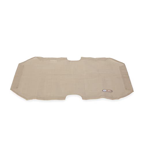 0655199637706 - K&H PET PRODUCTS ORIGINAL PET COT ALL SEASON REPLACEMENT COVER (COT SOLD SEPARATELY) TAN X-LARGE 32 X 50 INCHES