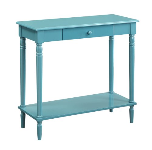 0000065520864 - CONVENIENCE CONCEPTS FRENCH COUNTRY HALL TABLE, BLUE