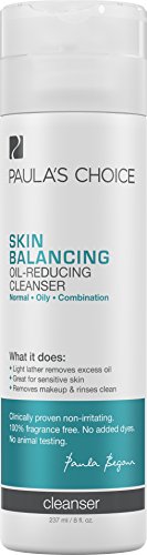 0655439011501 - PAULA'S CHOICE SKIN BALANCING OIL-REDUCING CLEANSER FOR NORMAL, COMBINATION, AND OILY SKIN - 8 OZ