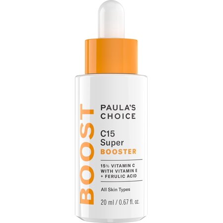 0655439077705 - PAULA'S CHOICE C15 SUPER BOOSTER 15% VITAMIN C WITH VITAMIN E AND FERULIC ACID FOR ALL SKIN TYPES - 0.67 OZ