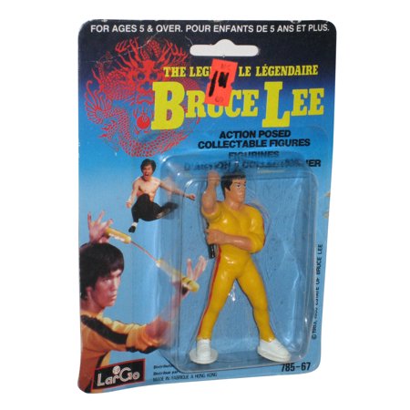 0655623266625 - BRUCE LEE THE LEGEND YELLOW JUMPSUIT LARGO ACTION POSED FIGURE