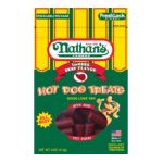 0655956007629 - NATHAN'S FAMOUS HOT DOG TREATS ALL BEEF ZIPLOCK BAGS
