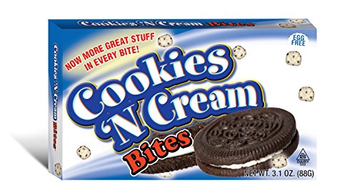 0655956009319 - COOKIES ’N CREAM BITES THEATRE BOX, 3.1 OUNCE (PACK OF 12)