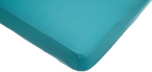 0656173550189 - AMERICAN BABY COMPANY SUPREME JERSEY KNIT CRIB SHEET, TURQUOISE