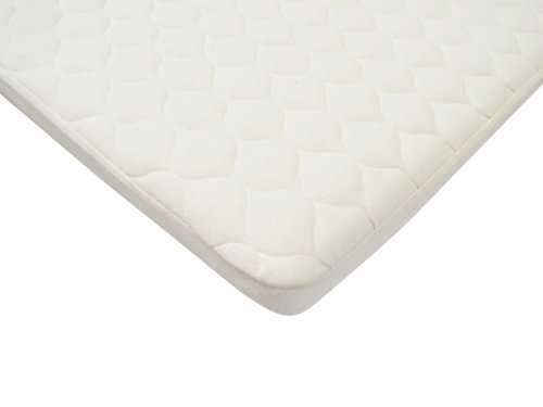 0656173827564 - AMERICAN BABY COMPANY ORGANIC WATERPROOF QUILTED PACK N PLAY PLAYARD SIZE FITTED MATTRESS PAD COVER, NATURAL