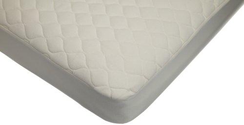 0656173827632 - AMERICAN BABY COMPANY ORGANIC WATERPROOF NATURAL QUILTED FITTED CRIB MATTRESS PAD COVER