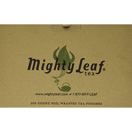 0656252100151 - MIGHTY LEAF ORGANIC GREEN DRAGON TEA, 100 TEA POUCHES
