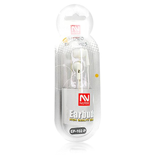 0656727778960 - ULTIMATE COMFORT BEST SOUND QUALITY HEADPHONES BY NUTEK - 3.5MM JACK NOISE CANCELLATION EARBUDS - FOR MP3 CD PLAYERS TABLETS COMPUTERS & SMARTPHONES - WHITE