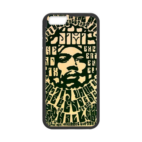 0656766971841 - GENERIC THE BEST OF JIMI HENDRIX CELL PHONE HARD CASE FOR IPHONE 6 (4.7) PLASTIC & TPU (LASER TECHNOLOGY)