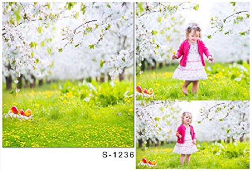 6568461559900 - 3X5FT THIN VINYL PHOTOGRAPHY BACKGROUND LOVING BABY NEWBORN BIRTHDAY SPRING OUTDOORS FLORETS GRASS THEME PHOTO BACKDROPS FOR STUDIO PROPS 1X1.5METER SIZE