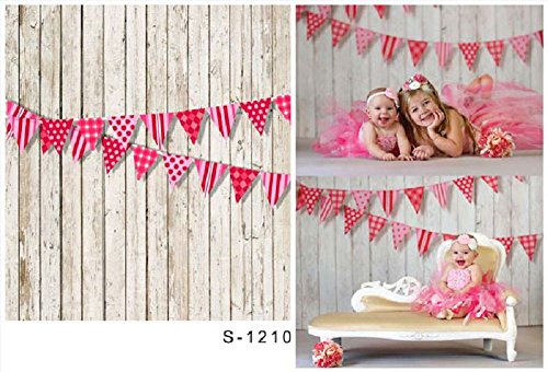 6568461560128 - 3X5FT THIN VINYL WOODEN WALL FLAGS DESIGN PHOTOGRAPHY BACKGROUND LOVING BABY NEWBORN BIRTHDAY KIDS THEME PHOTO BACKDROPS FOR STUDIO PROPS 1X1.5METER SIZE