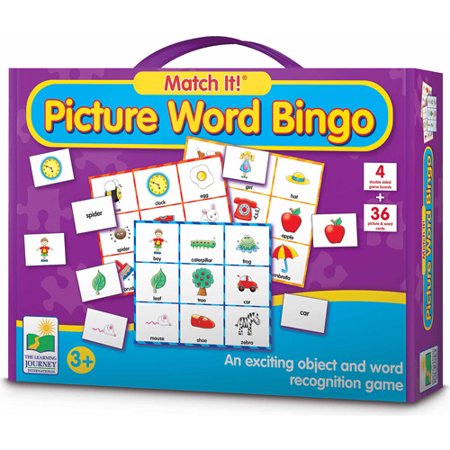 0657092237113 - THE LEARNING JOURNEY MATCH IT! PICTURE WORD BINGO