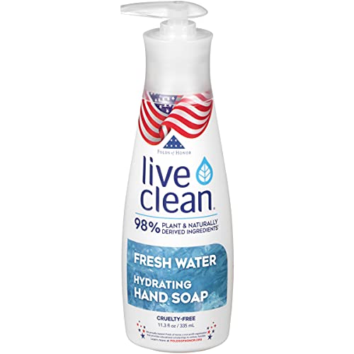 0065743234044 - LIVE CLEAN FRESH WATER MOISTURIZING LIQUID HAND SOAP 11.3 OZ