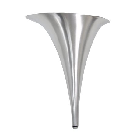 0657433007337 - EPICUREANIST - CLASSIC WINE FUNNEL WITH FILTER - STAINLESS-STEEL