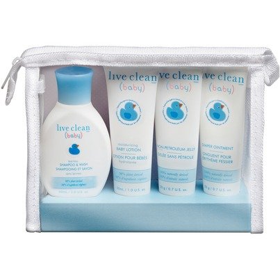 0065743325346 - LIVE CLEAN BABY DIAPER BAG ESSENTIAL GIFT SET