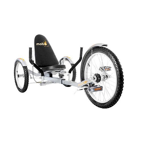 0658108613433 - MOBO TRITON PRO (ADULT) THE ULTIMATE THREE WHEELED CRUISER (20 INCH) SILVER