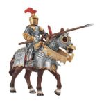 0658183700172 - WORLD OF HISTORY THE WORLD OF KNIGHTS COLLECTION KNIGHT WITH LANCE ON HORSE