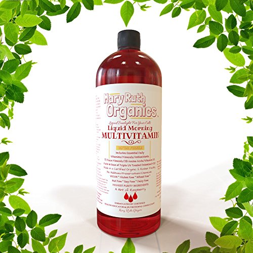 0658263110495 - ORGANIC LIQUID MORNING MULTIVITAMIN BY MARYRUTH (RASPBERRY) HIGHEST PURITY LIQUID ORGANIC INGREDIENTS, VITAMINS A B C D3 E, MINERALS & AMINO ACIDS TO PROVIDE NATURAL ENERGY ALL DAY 100% VEGAN GLUTEN FREE NO SUGAR OR NIGHTSHADES ADDED