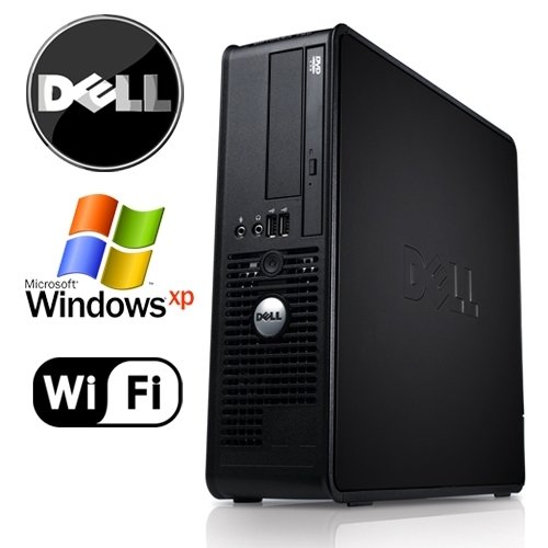0658301603163 - DELL OPTIPLEX 745 SFF DESKTOP WIFI PC BUNDLE - INTEL CORE 2 DUO @ 2.13GHZ - 4GB RAM - 160GB HDD - WINDOWS XP PROFESSINAL SP3 - DVD-ROM PLAYER