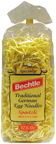 0658842692459 - BECHTLE TRADITIONAL GERMAN EGG NOODLE SPAETZLE BLACKFOREST STYLE, 17.6-OUNCE BAGS (PACK OF 12)