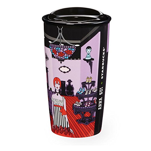 0658904114011 - NEW STARBUCKS ANNA SUI DOUBLE WALL MUG SERIES COLLECTOR LIMITED EDITION 2015