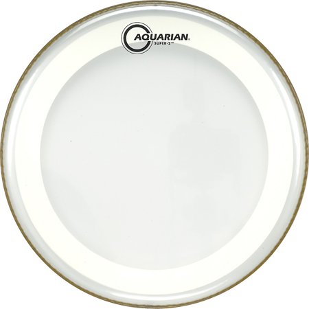 0659007009051 - AQUARIAN DRUMHEADS MRS2-8 SUPER-2 CLEAR WITH STUDIO-X RING 8-INCH TOM TOM DRUM HEAD