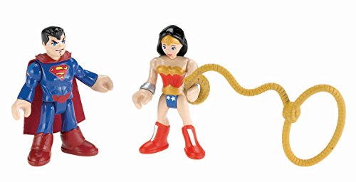0659213104649 - FISHER-PRICE IMAGINEXT DC SUPER FRIENDS SUPERMAN AND WONDER WOMAN