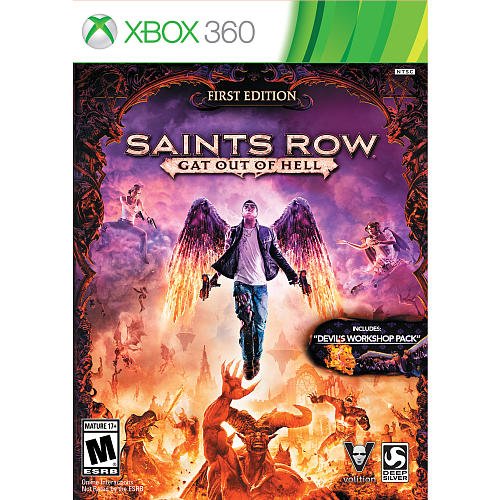 0659213156662 - SAINTS ROW: GAT OUT OF HELL FOR XBOX 360 INCLUDES DEVILS WORKSHOP PACK