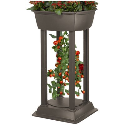 0659223149104 - SUNCAST PLT2500 44-INCH BY 21-INCH BY 21-INCH UPSIDE DOWN TOMATO TOWER RESIN GARDEN STATION